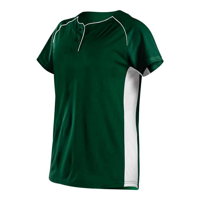 Alleson Women's Fastpitch 2 Button Softball Jersey Alleson