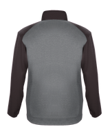 Badger Men's 1/4 Zip Sport Heather Tonal Fleece Badger