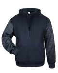 Badger Men's Sport Tonal Blend Hoodie Badger