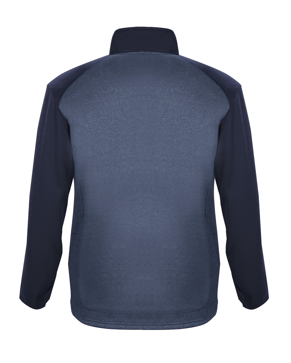 Badger Men's 1/4 Zip Sport Heather Tonal Fleece Badger