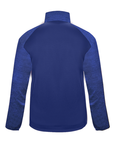 Badger Men's 1/4 Zip Sport Tonal Blend Fleece