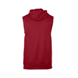Badger Men's Perf. Fleece Sleeveless Hoodie Badger