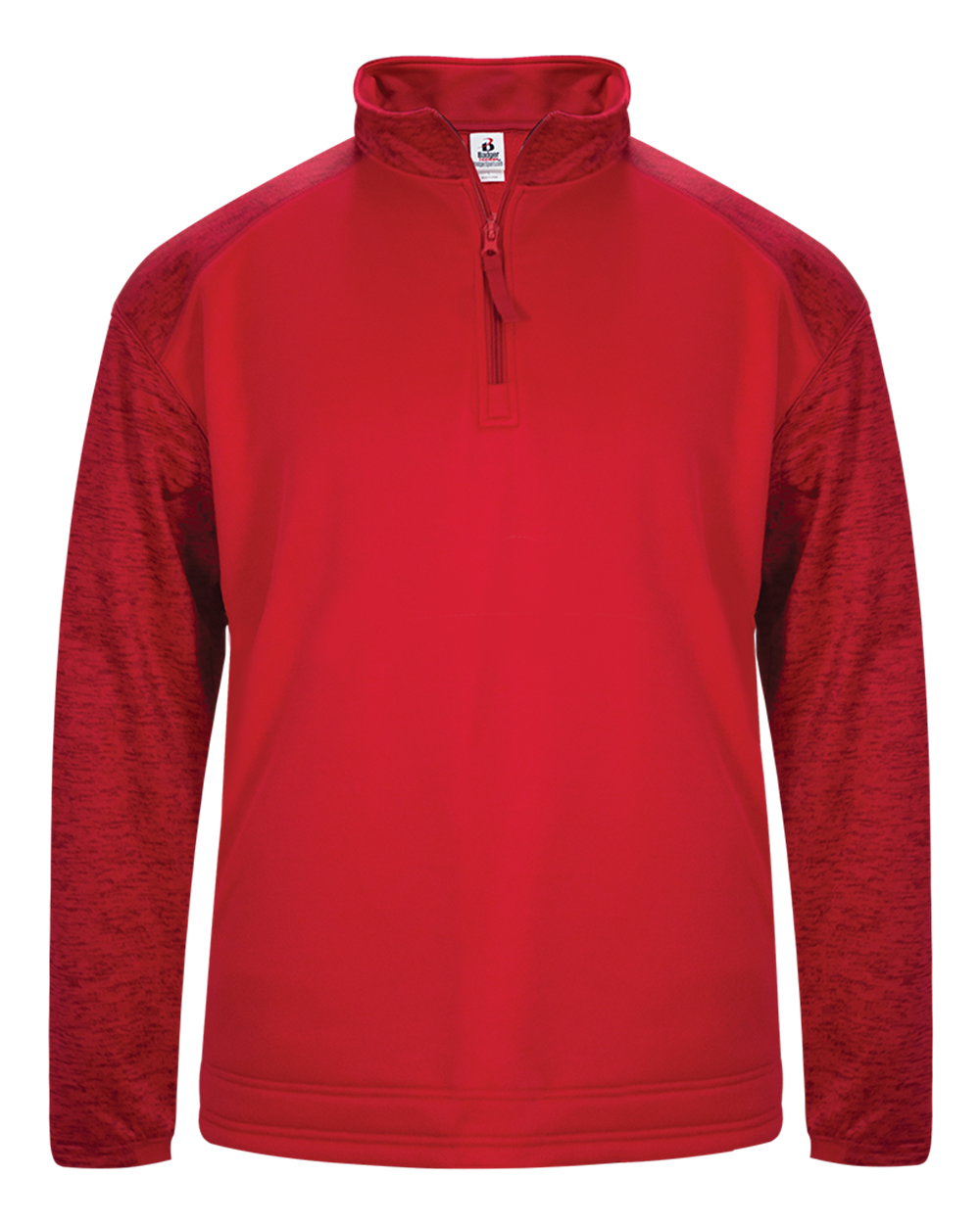 Badger Men's 1/4 Zip Sport Tonal Blend Fleece Badger