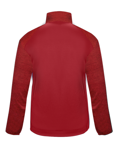 Badger Men's 1/4 Zip Sport Tonal Blend Fleece