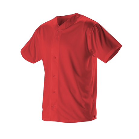 Alleson Youth Faux Front Mesh Baseball Jersey Alleson