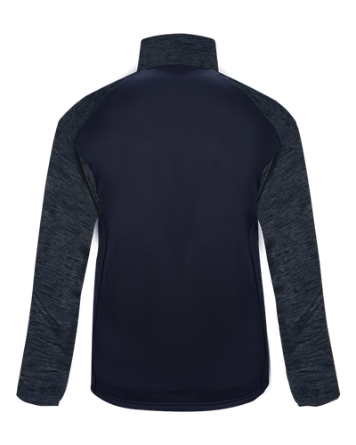 Badger Men's 1/4 Zip Sport Tonal Blend Fleece