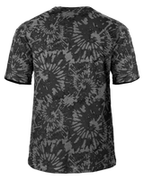 Badger Men's Tie-Dye Tri-Blend Tee Badger