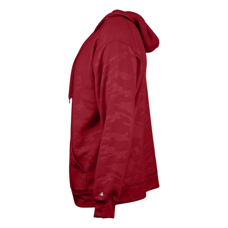 Badger Men's MonoCam Embossed Hoodie Badger