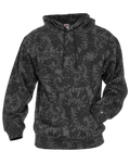Badger Men's Athletic Fleece Tie Dye Hood Badger