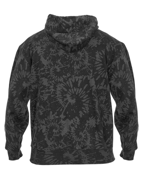 Badger Men's Athletic Fleece Tie Dye Hood Badger