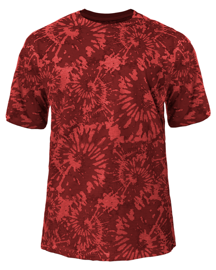 Badger Men's Tie-Dye Tri-Blend Tee Badger