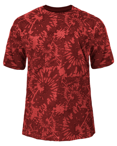Badger Men's Tie-Dye Tri-Blend Tee