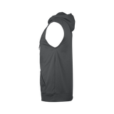 Badger Men's Perf. Fleece Sleeveless Hoodie Badger