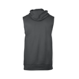 Badger Men's Perf. Fleece Sleeveless Hoodie Badger