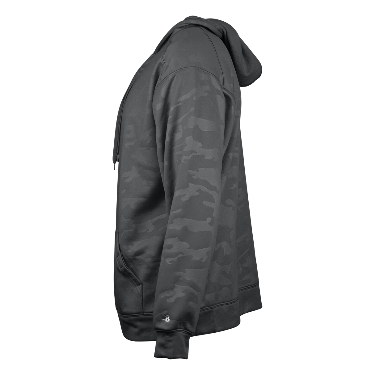 Badger Men's MonoCam Embossed Hoodie Badger