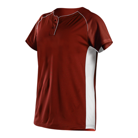 Alleson Women's Fastpitch 2 Button Softball Jersey Alleson