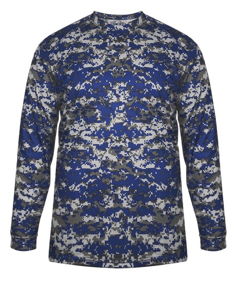 Badger Youth Digital Long-Sleeve Tee Youth Apparel Shirts & Tops
