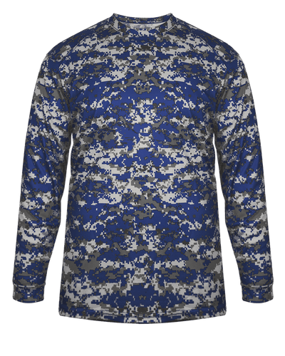 Badger Youth Digital Long-Sleeve Tee