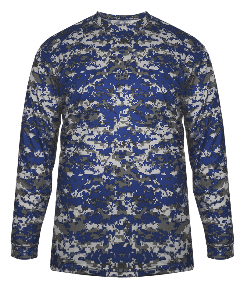 Badger Youth Digital Long-Sleeve Tee