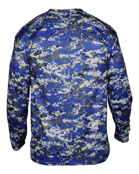 Badger Youth Digital Long-Sleeve Tee Youth Apparel Shirts & Tops