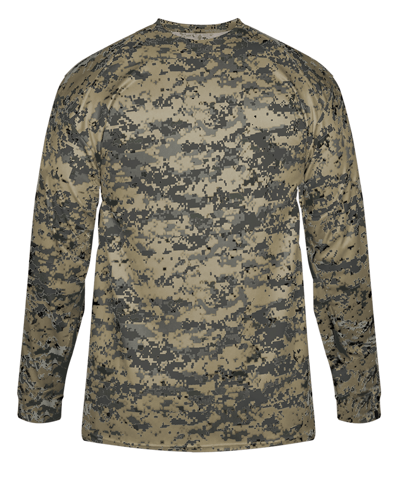 Badger Youth Digital Long-Sleeve Tee