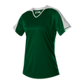Alleson Youth V Neck Fastpitch Baseball Jersey Alleson