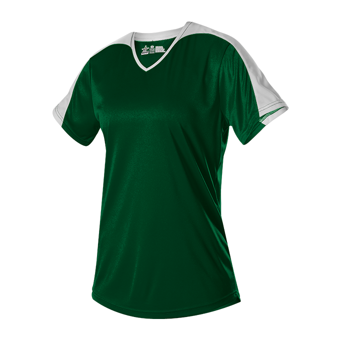Alleson Youth V Neck Fastpitch Baseball Jersey Alleson