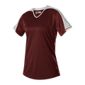 Alleson Youth V Neck Fastpitch Baseball Jersey Alleson