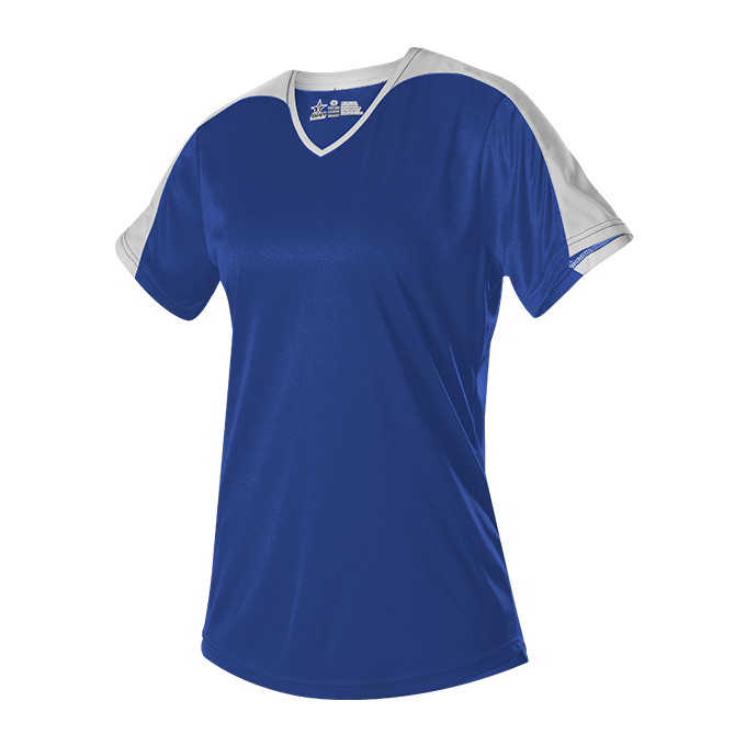 Alleson Youth V Neck Fastpitch Baseball Jersey Alleson