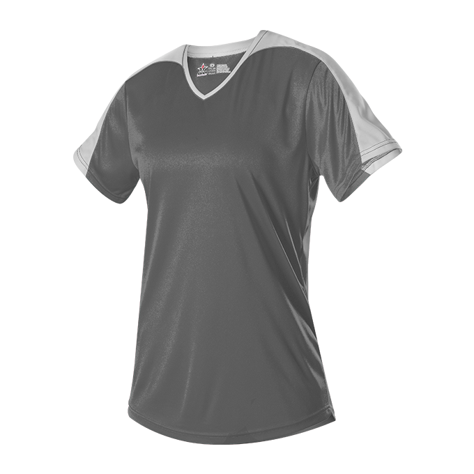 Alleson Youth V Neck Fastpitch Baseball Jersey Alleson