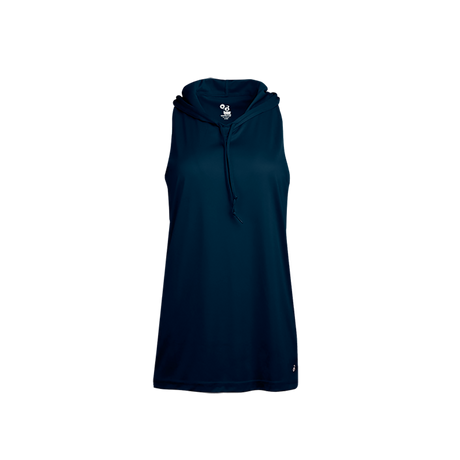 Badger Women's B-Core Racerback Hooded Tank Badger