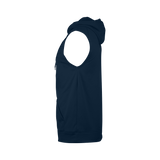 Badger Men's Perf. Fleece Sleeveless Hoodie Badger
