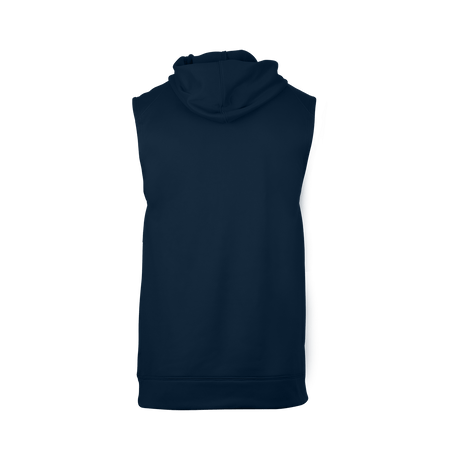 Badger Men's Perf. Fleece Sleeveless Hoodie Badger