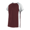 Alleson Youth Two Button Fastpitch Softball Jersey Alleson