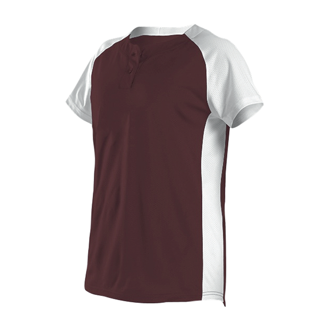 Alleson Youth Two Button Fastpitch Softball Jersey Alleson