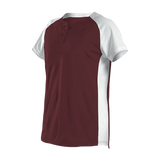 Alleson Youth Two Button Fastpitch Softball Jersey Alleson