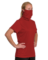 Badger Women's 2B1 Performance Tee with Mask Badger