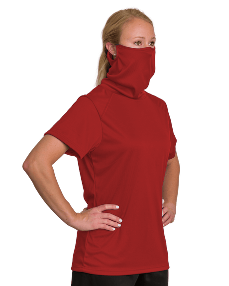 Badger Women's 2B1 Performance Tee with Mask Badger