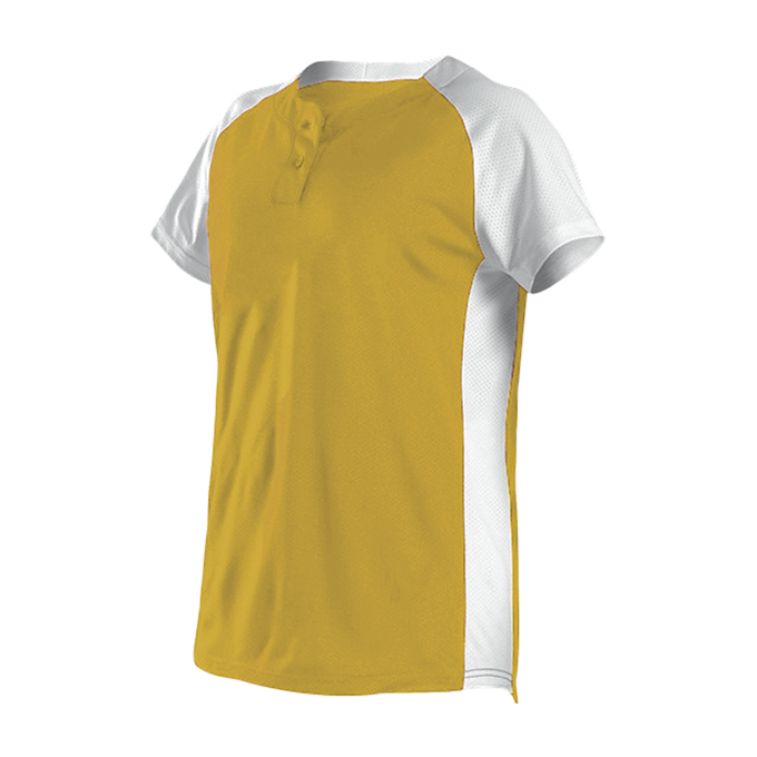 Alleson Youth Two Button Fastpitch Softball Jersey Alleson