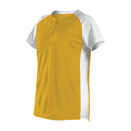 Alleson Youth Two Button Fastpitch Softball Jersey Alleson