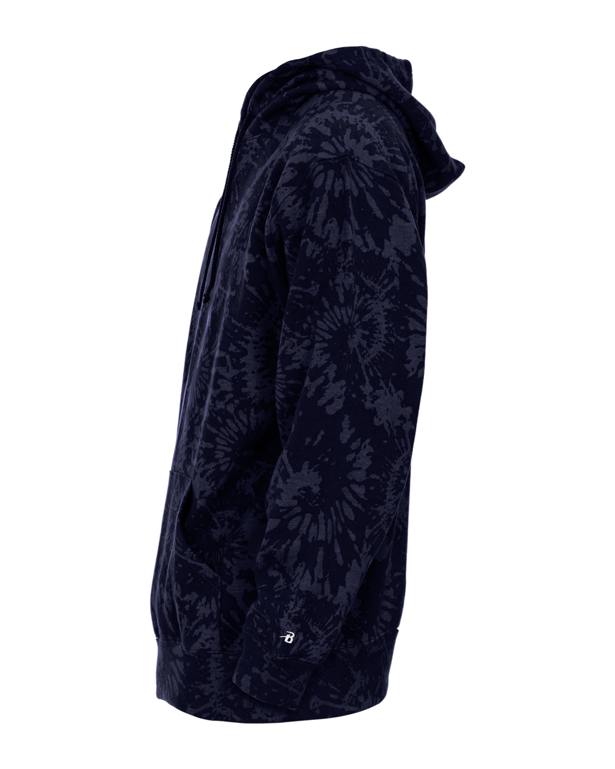 Badger Men's Athletic Fleece Tie Dye Hood Badger