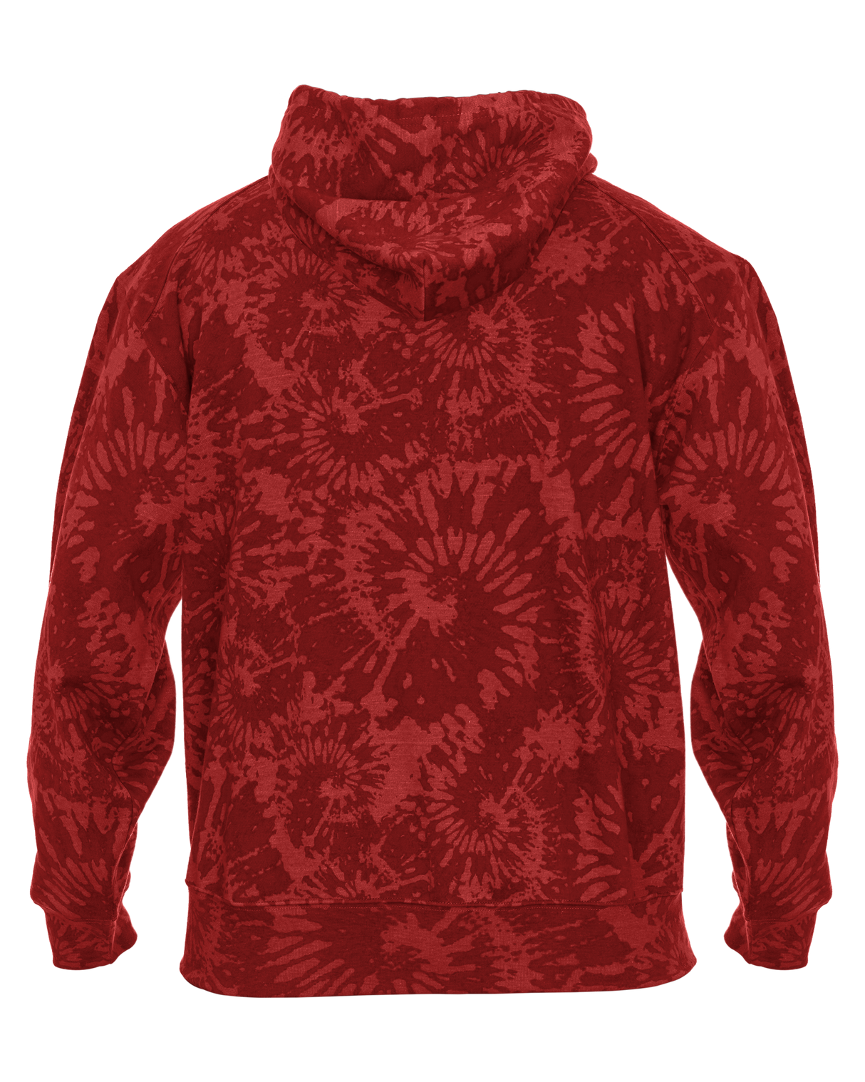 Badger Men's Athletic Fleece Tie Dye Hood Badger