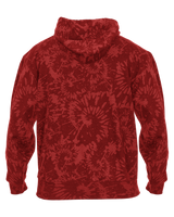 Badger Men's Athletic Fleece Tie Dye Hood Badger