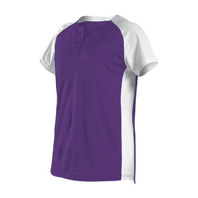 Alleson Youth Two Button Fastpitch Softball Jersey Alleson