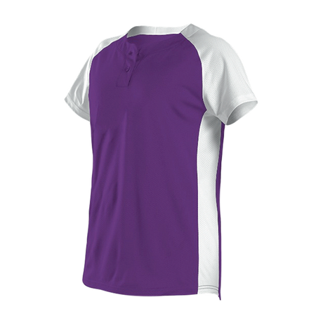 Alleson Youth Two Button Fastpitch Softball Jersey Alleson