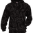 Badger Men's Athletic Fleece Tie Dye Hood Badger