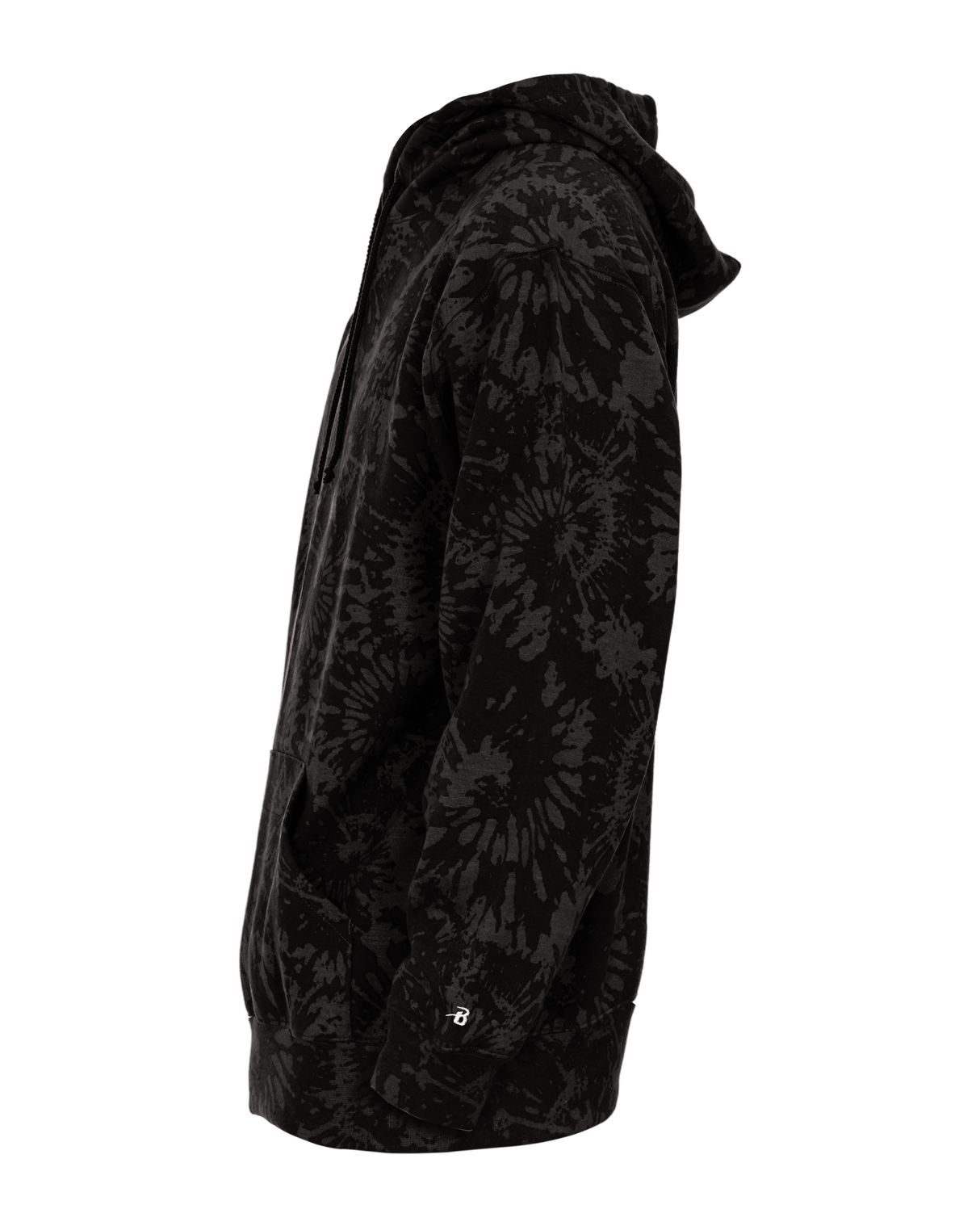 Badger Men's Athletic Fleece Tie Dye Hood Badger