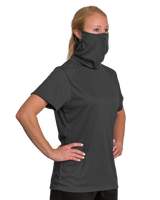 Badger Women's 2B1 Performance Tee with Mask Badger