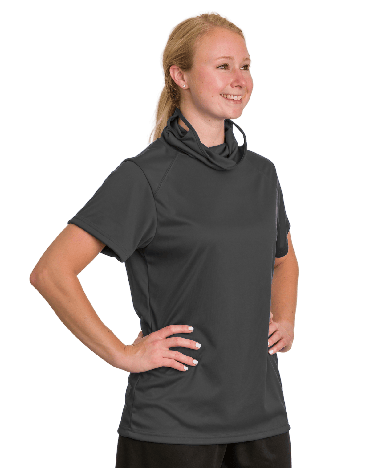 Badger Women's 2B1 Performance Tee with Mask Badger