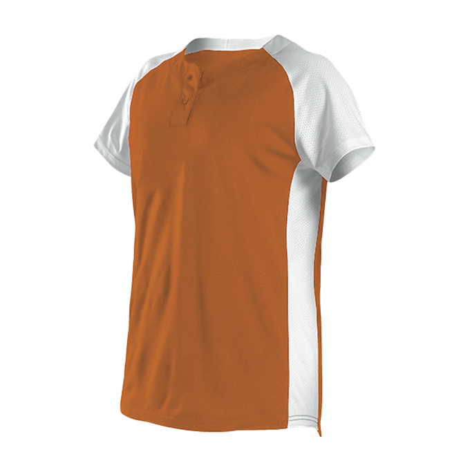 Alleson Youth Two Button Fastpitch Softball Jersey Alleson